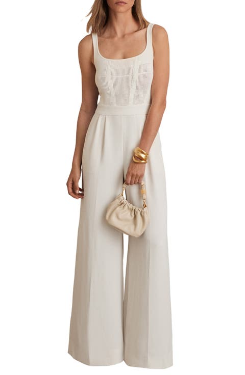 Carla Sleeveless Wide Leg Jumpsuit