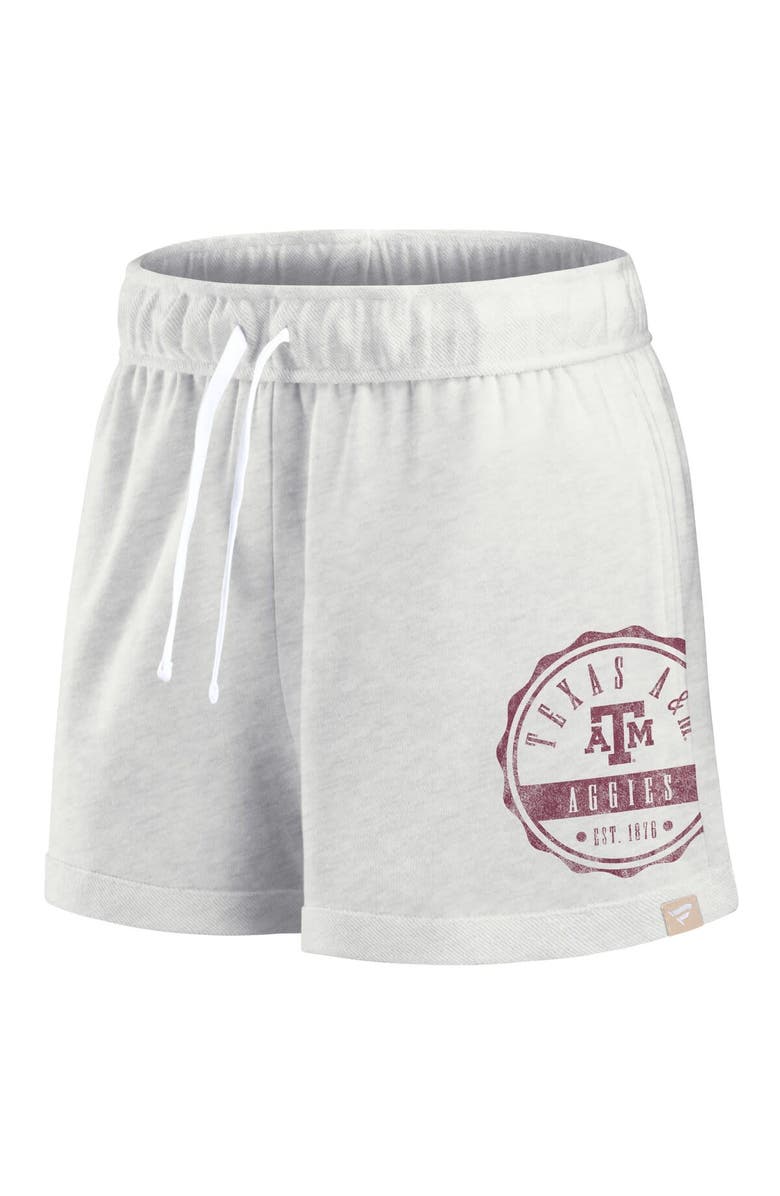 FANATICS Women's Fanatics Branded Oatmeal Texas A&M Aggies Win Badge Shorts, Alternate, color, Oatmeal