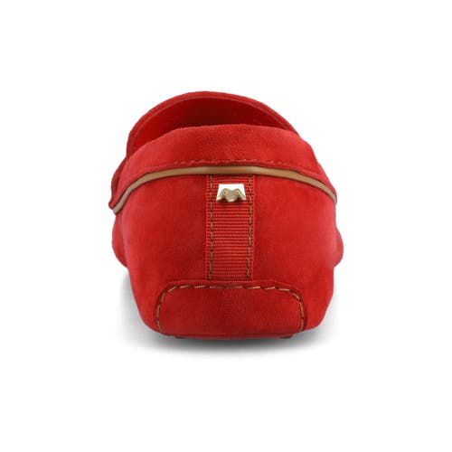 Birdies The Vesper Driver Loafers In Red