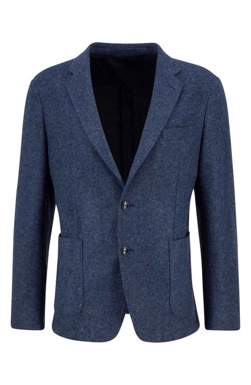 Barbour Firth Moons Wool Herringbone Sport Coat In Blue
