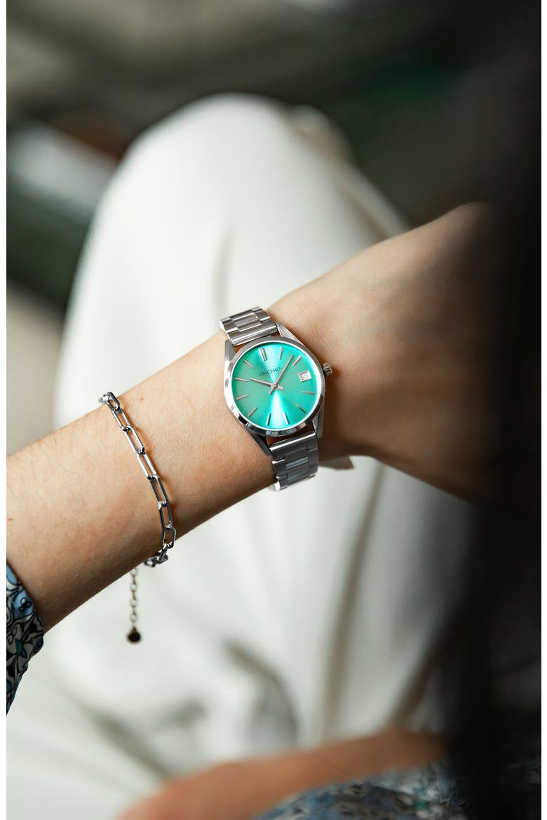 The Chain Link Bracelet, Alternate, color, SILVER