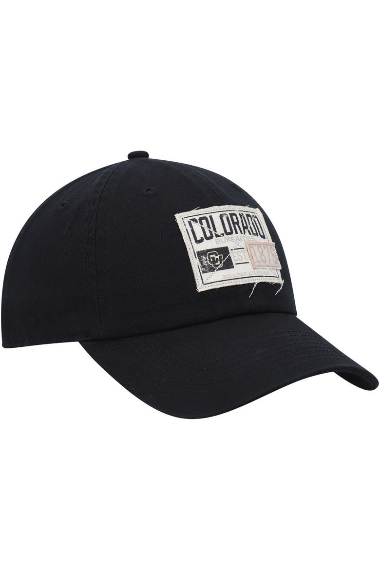 Men's Ahead Black Colorado Buffaloes Largo Adjustable Hat, Alternate, color, Black