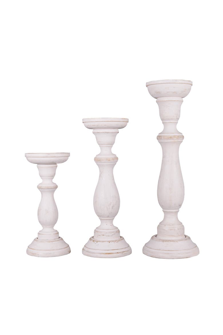 Tuli Pillar Candle Holder Set, Main, color, Natural