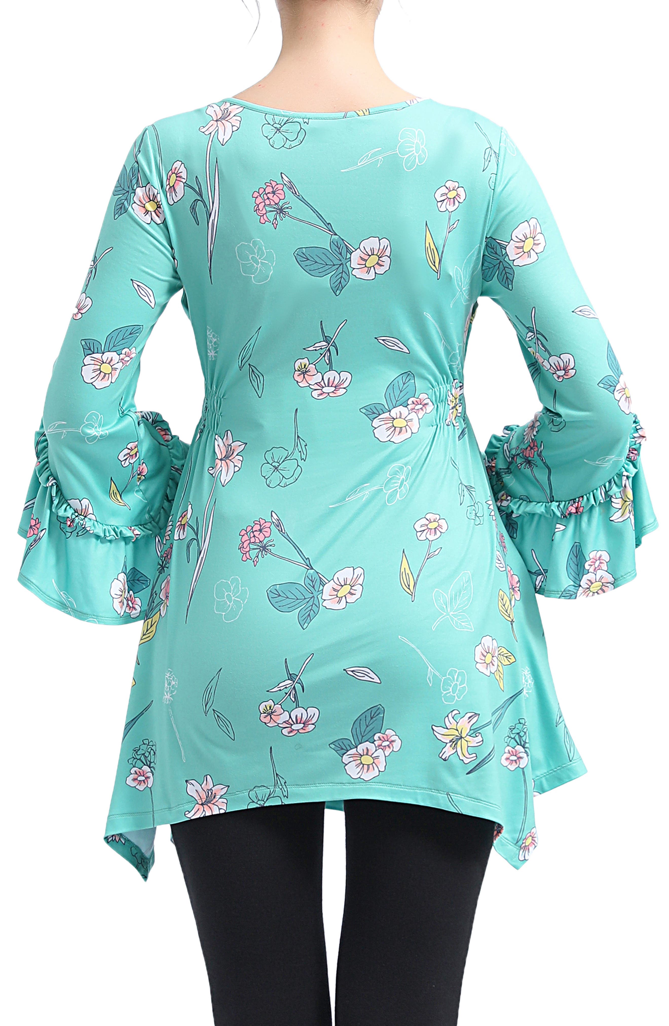 Sue Flare Sleeve Maternity/Nursing Tunic - image 2