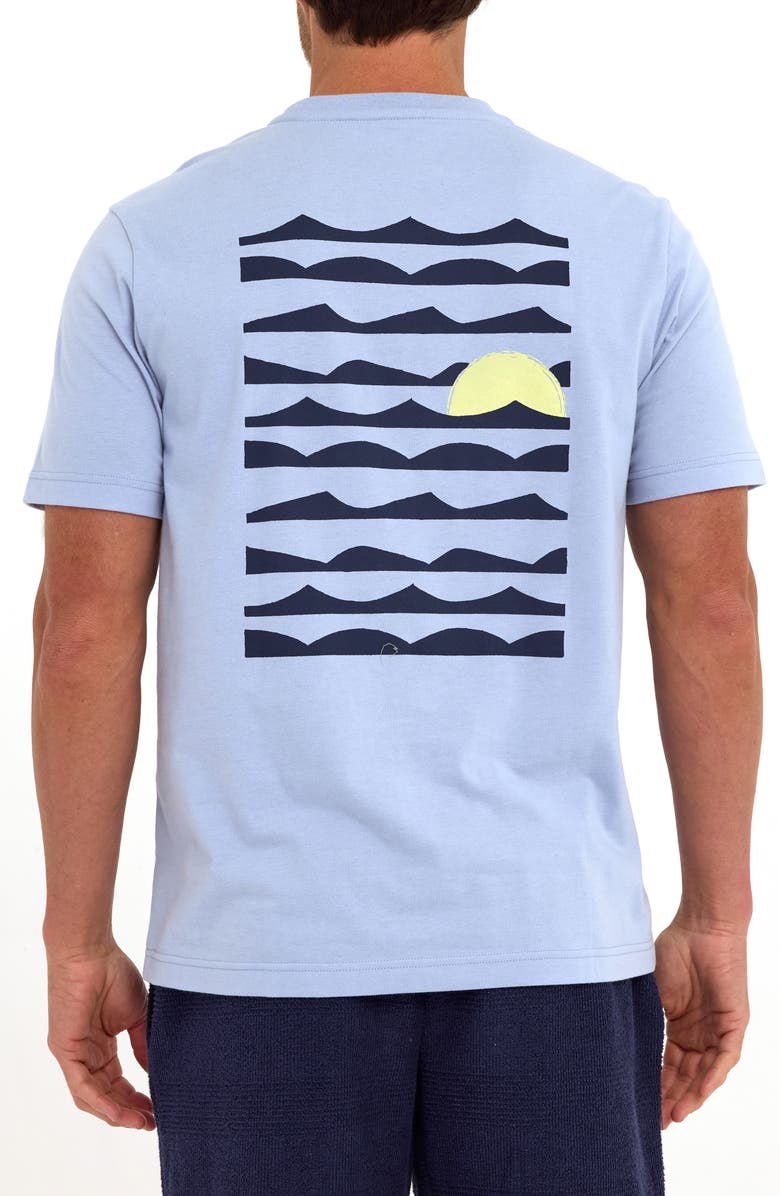 Threads 4 Thought Soft Wash Setting Sun Graphic T-Shirt, Alternate, color, High Tide