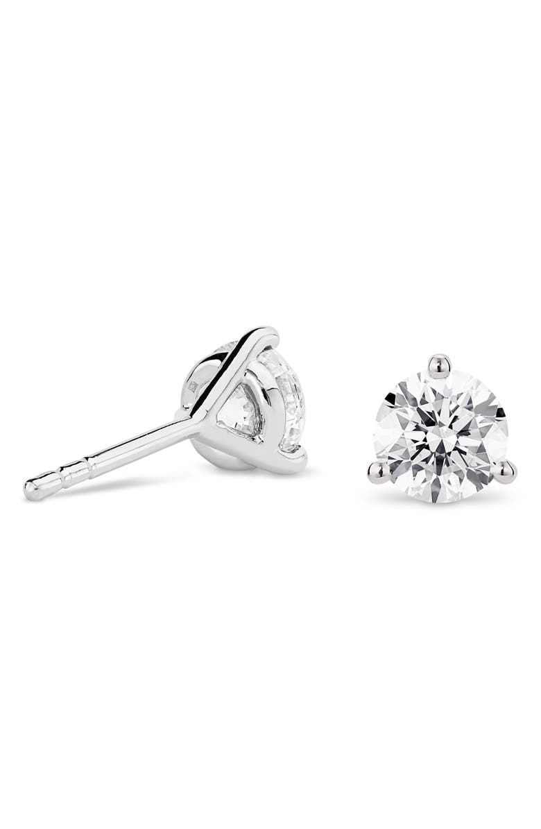 LIGHTBOX 1.5-Carat Round Lab Grown Diamond Stud Earrings, Alternate, color, 