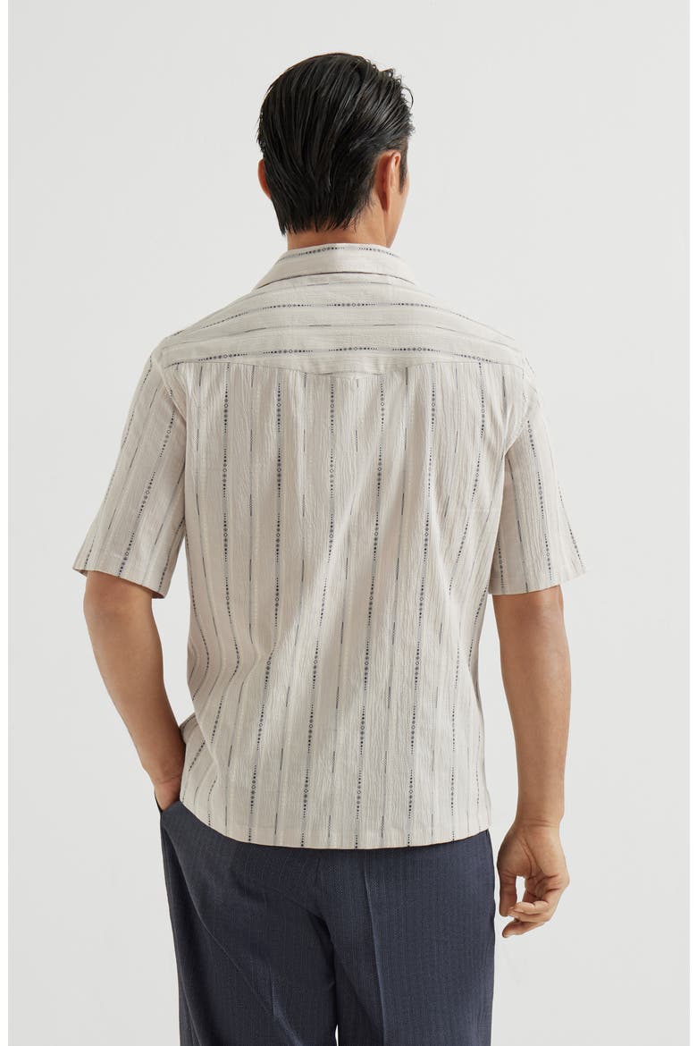 Seersucker shirt, Alternate, color, Panama
