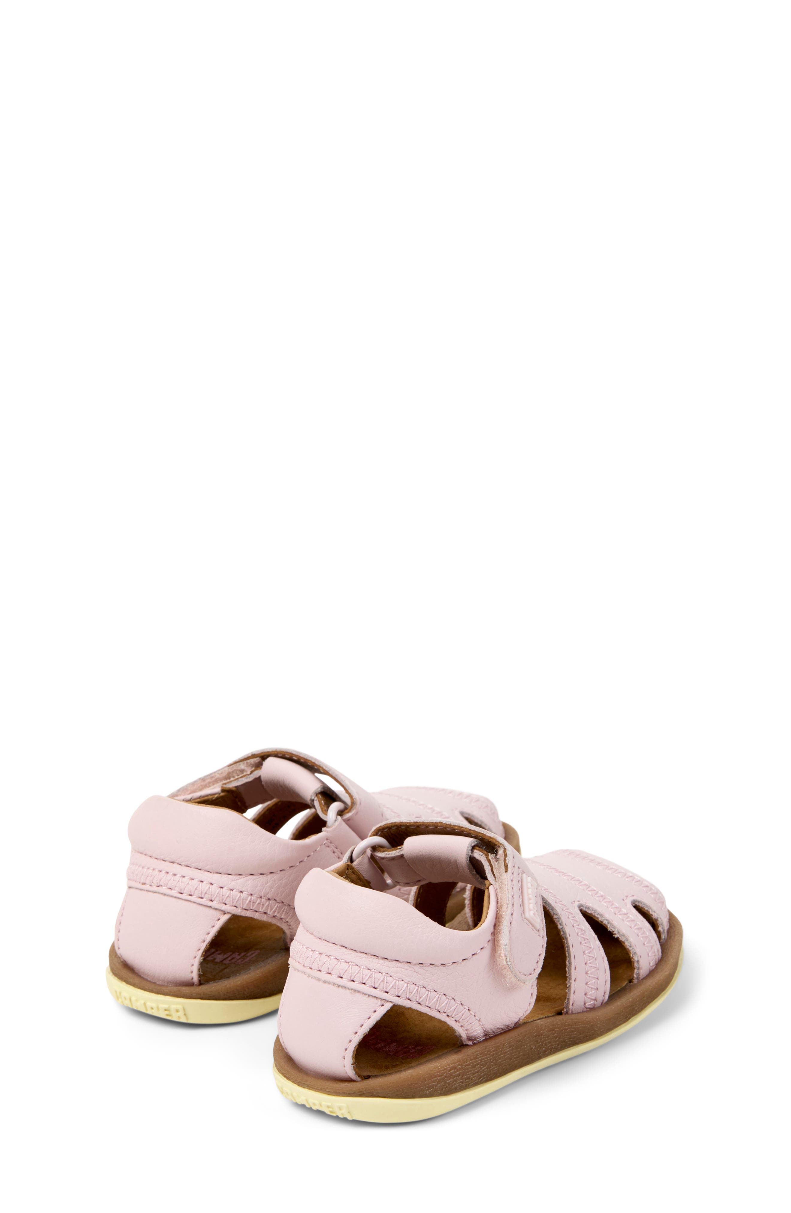 Kids' Bicho Fisherman Sandal, Alternate, color, LIGHT/ PASTEL PINK