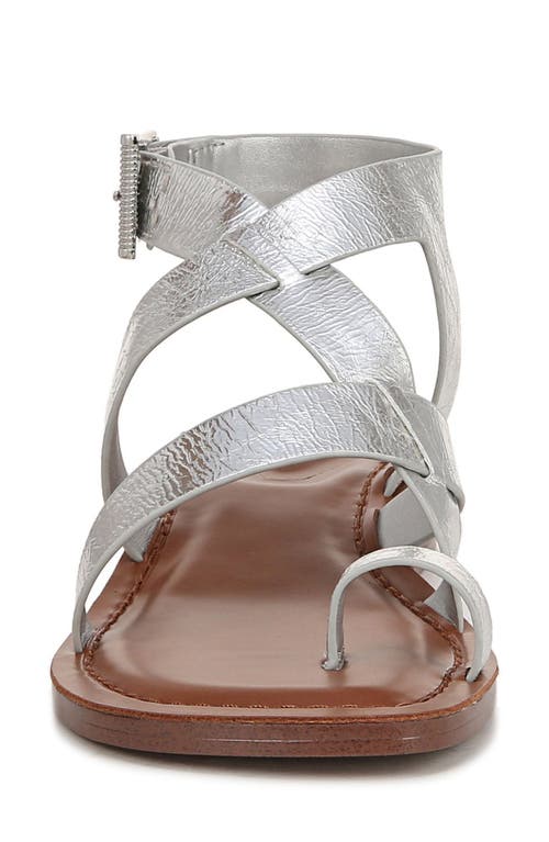 Franco Sarto Ina Toe Loop Sandal In Silver