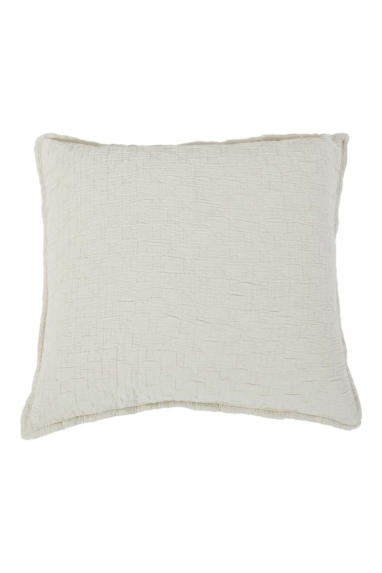 Ojai Euro Cotton Sham, Main, color, GREIGE