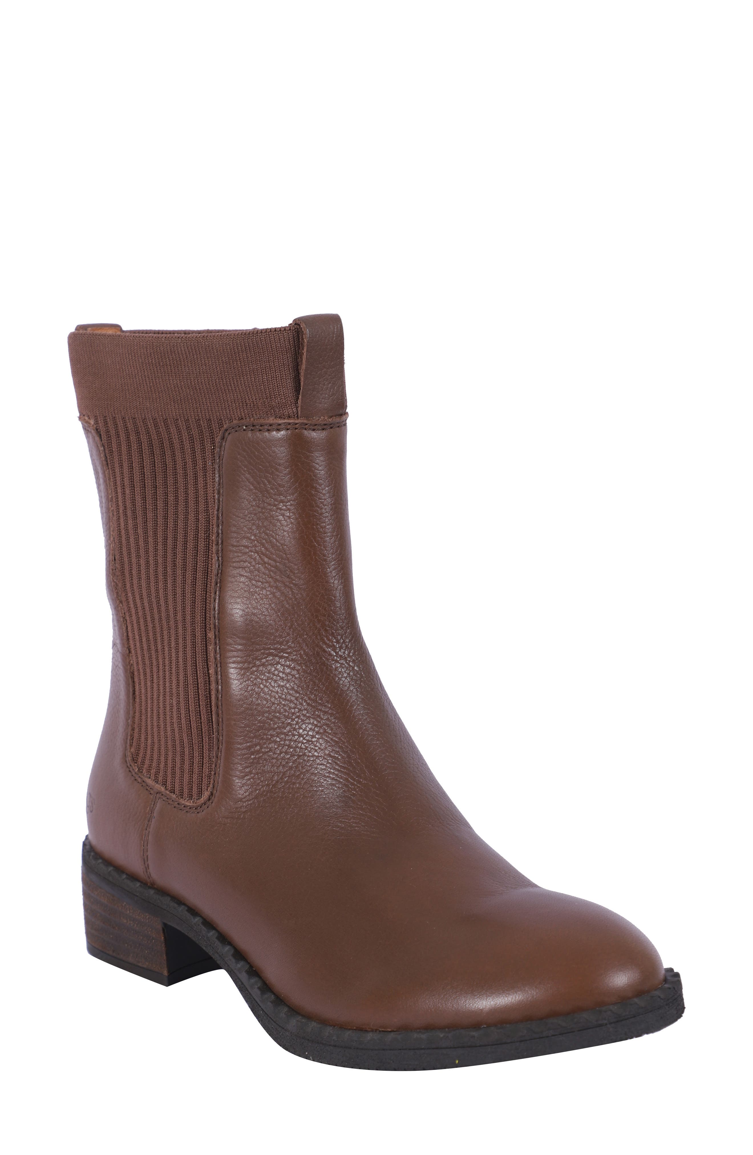 Gentle Souls Bernadette Chelsea Boot, Main, color, Chocolate Leather