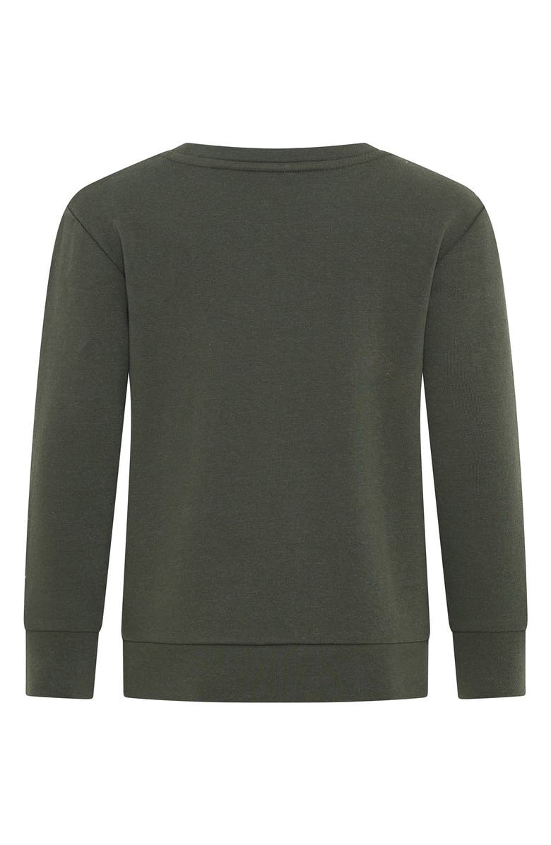 dot australia Kids' Get Snacks Graphic Sweatshirt, Alternate, color, Olive