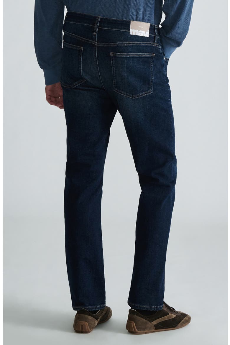 Zach Straight Leg Jeans, Alternate, color, DEEP BRUSHED CLASSIC