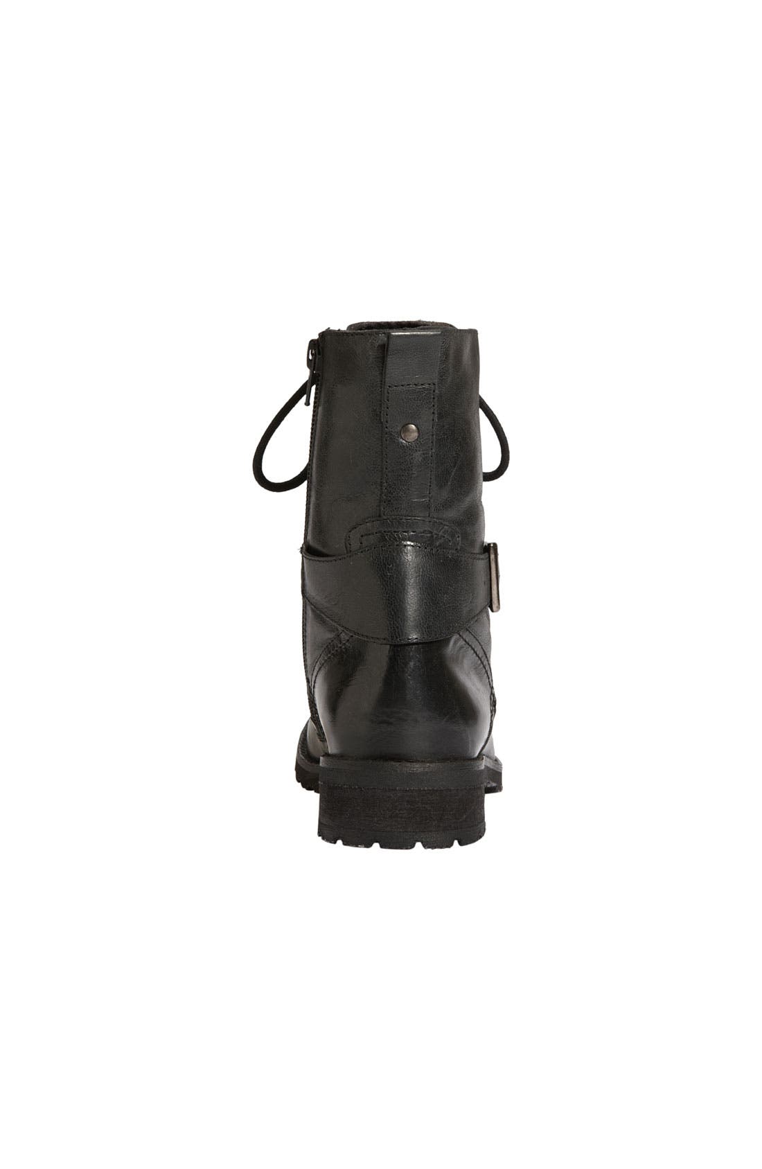 'Hiker' Boot, Alternate, color, BLACK
