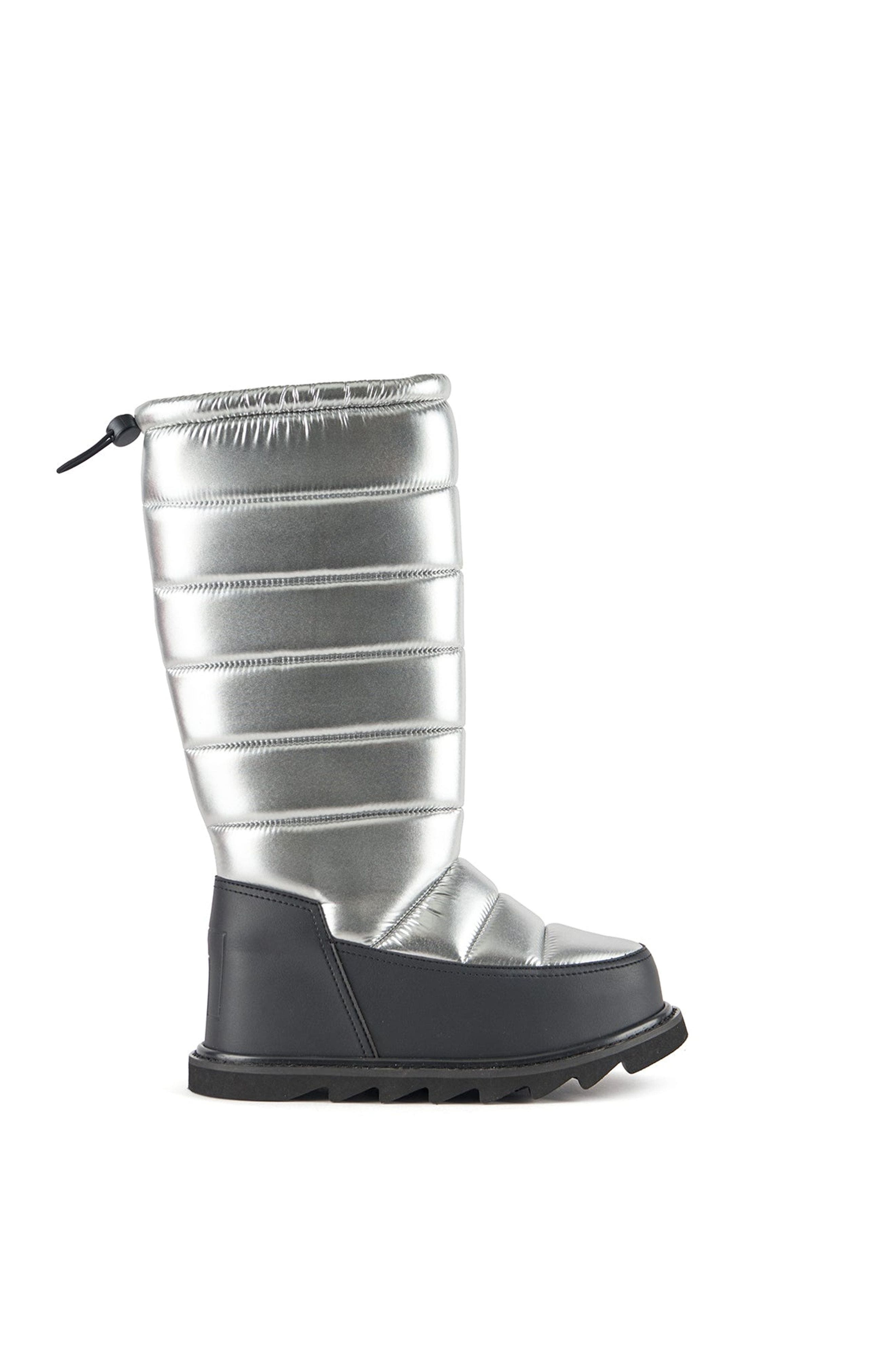 United Nude Zembla Bubble Boot, Main, color, Silver
