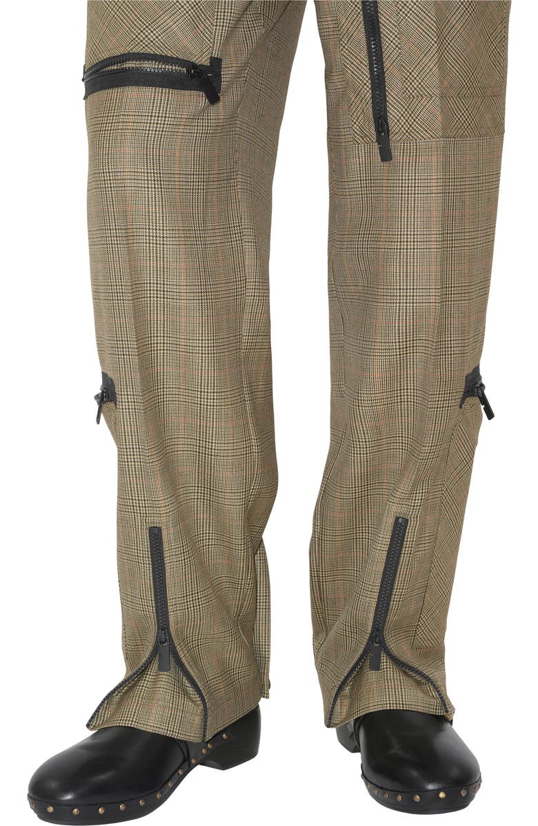 Burberry Leather Trunk Strap Clogs, Alternate, color,