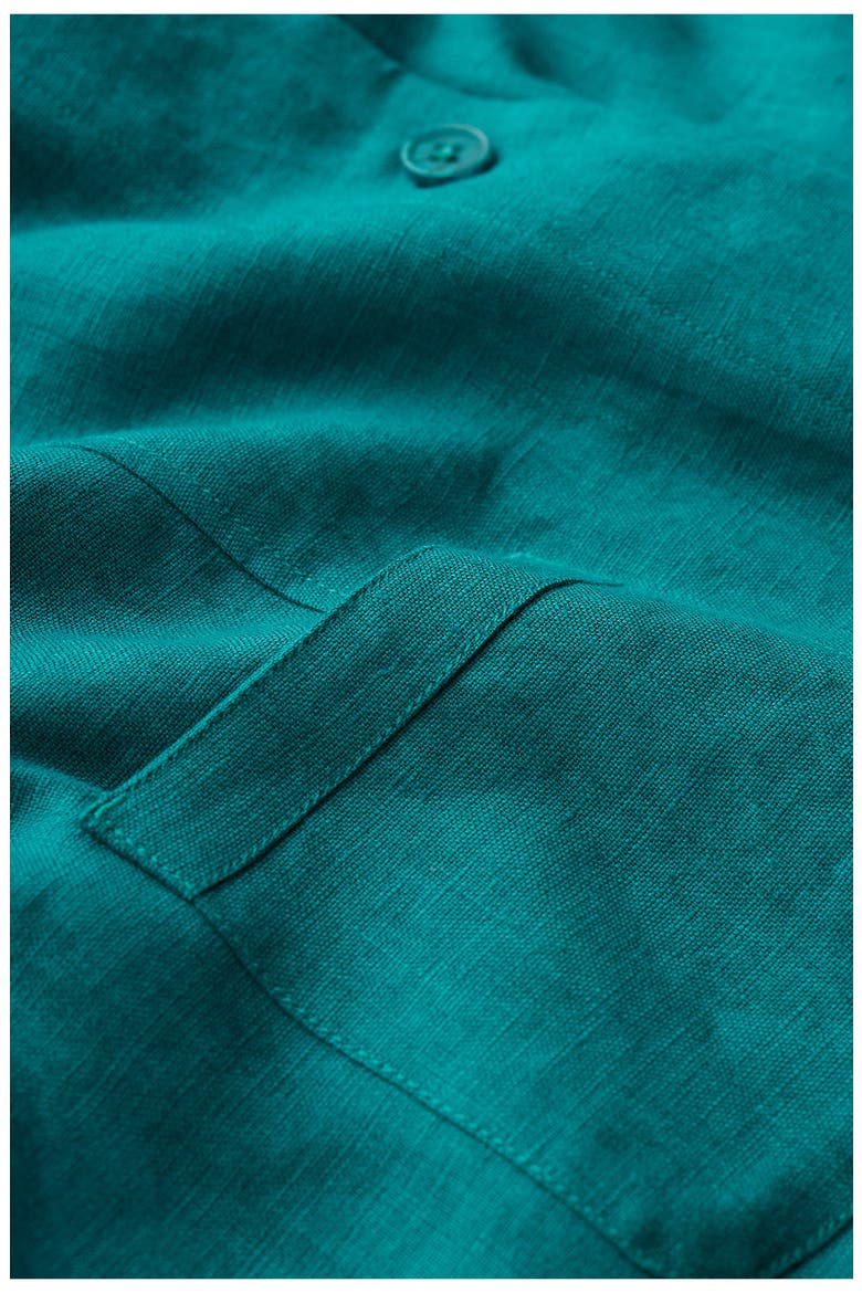 Arame Linen Jacket, Alternate, color, DEEP DIVE