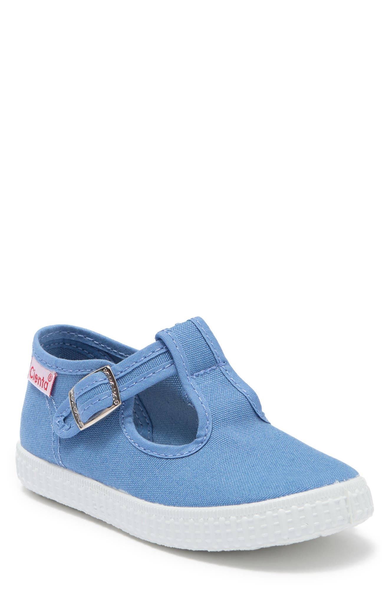 Cienta Canvas T-Strap Sneaker, Main, color, 