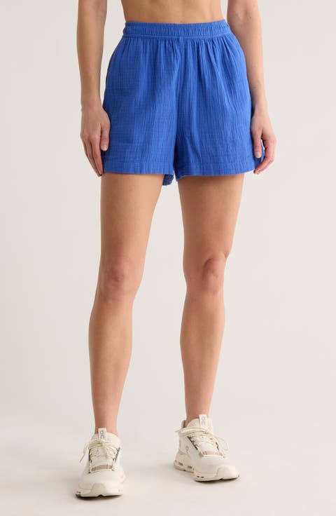 Cotton Gauze Shorts