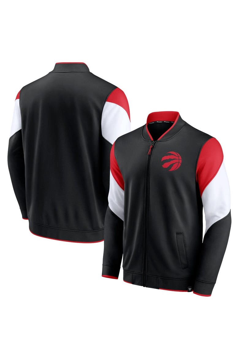 Men's Fanatics Branded Black Toronto Raptors League Best Performance Full-Zip Jacket, Main, color, Black