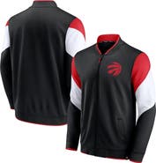 FANATICS Men's Fanatics Branded Black Toronto Raptors League Best Performance Full-Zip Jacket