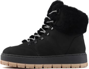 Chalet Faux Shearling Waterproof Bootie