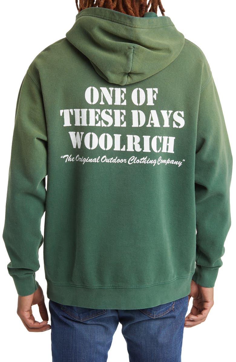 ONE OF THESE DAYS x Woolrich Original Outdoor Hooded Sweatshirt, Alternate, color, 