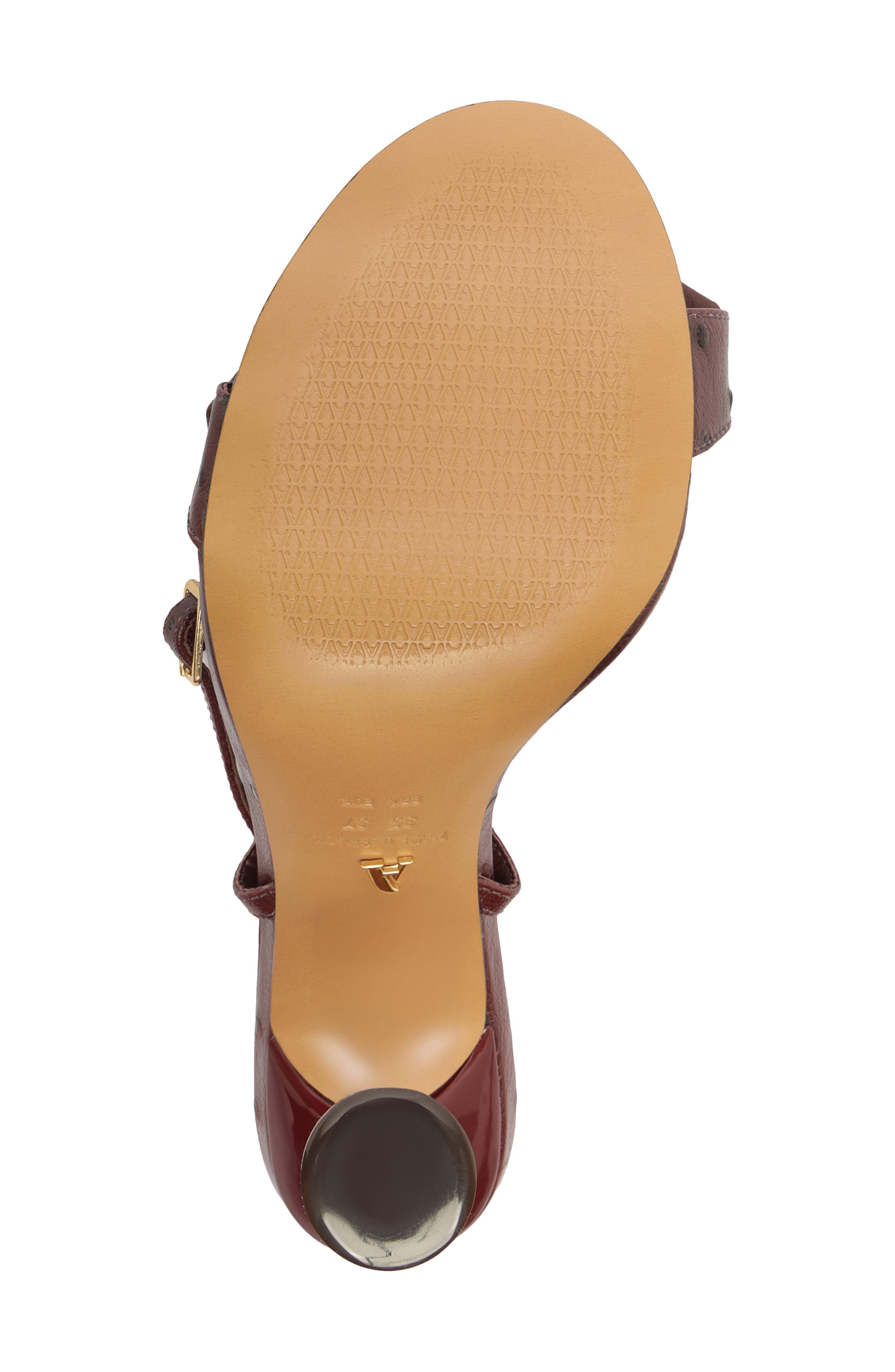 Addie Ankle Strap Sandal, Alternate, color, FRESH RUBY