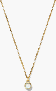 MEJURI Sia Birthstone Pendant Necklace