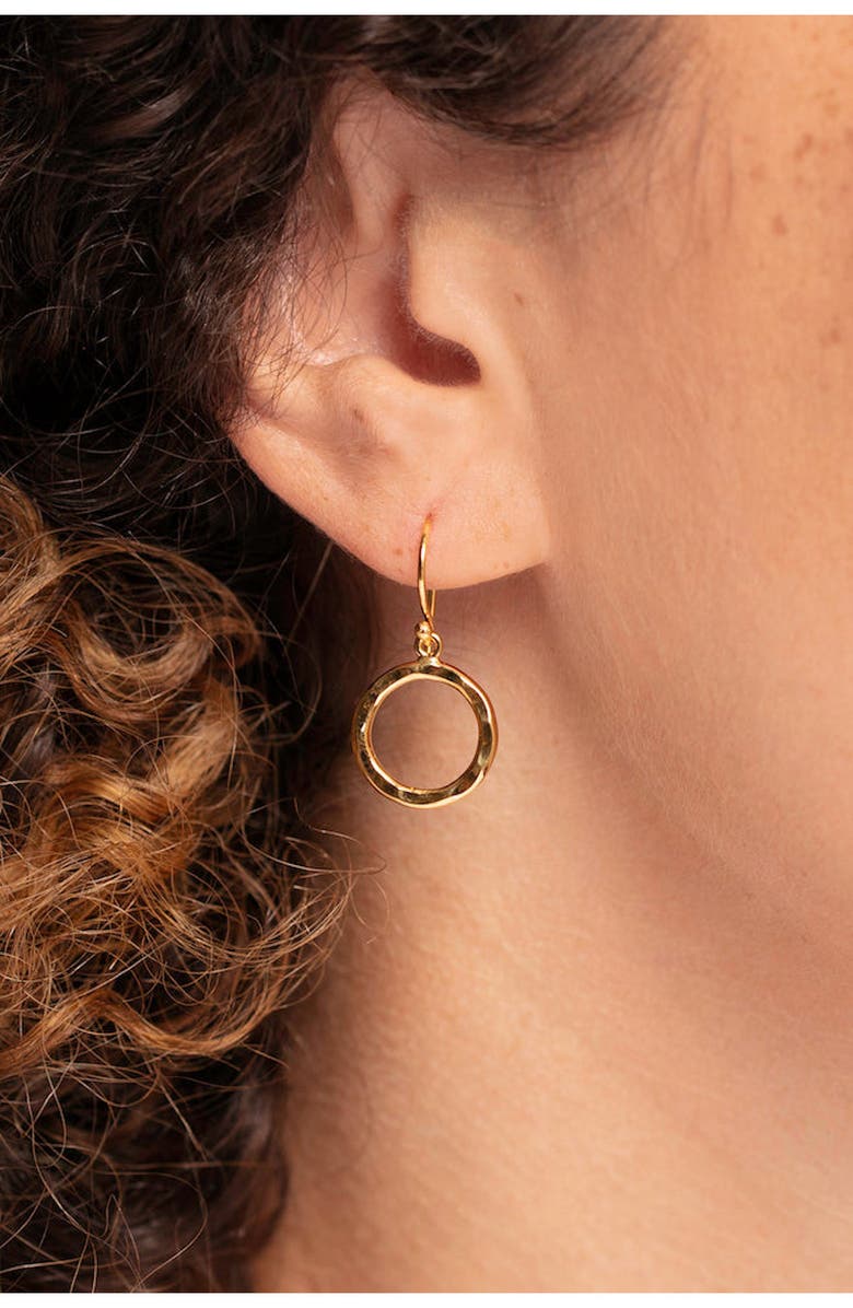 Kiara by Ki-Ele Chelsea Mini Hoop Drop Earrings, Alternate, color, 