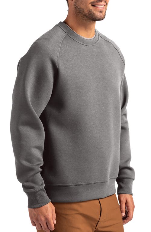 Cutter & Buck Roam Crewneck Pullover In Elemental Grey