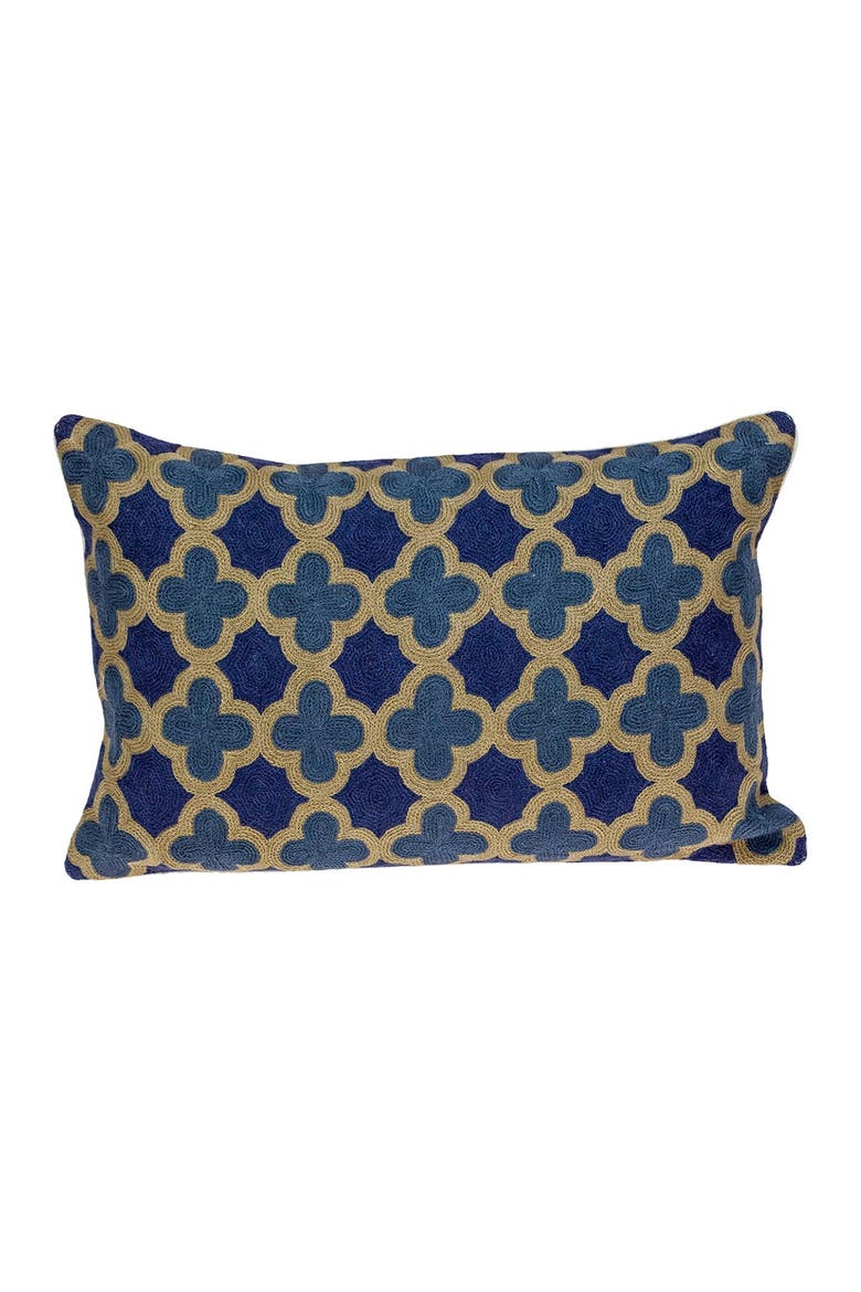 Calix Blue Throw Pillow, Main, color, BLUE