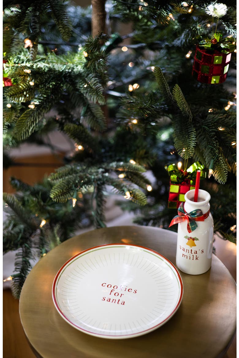Santa Cookie Set, Alternate, color, WHITE