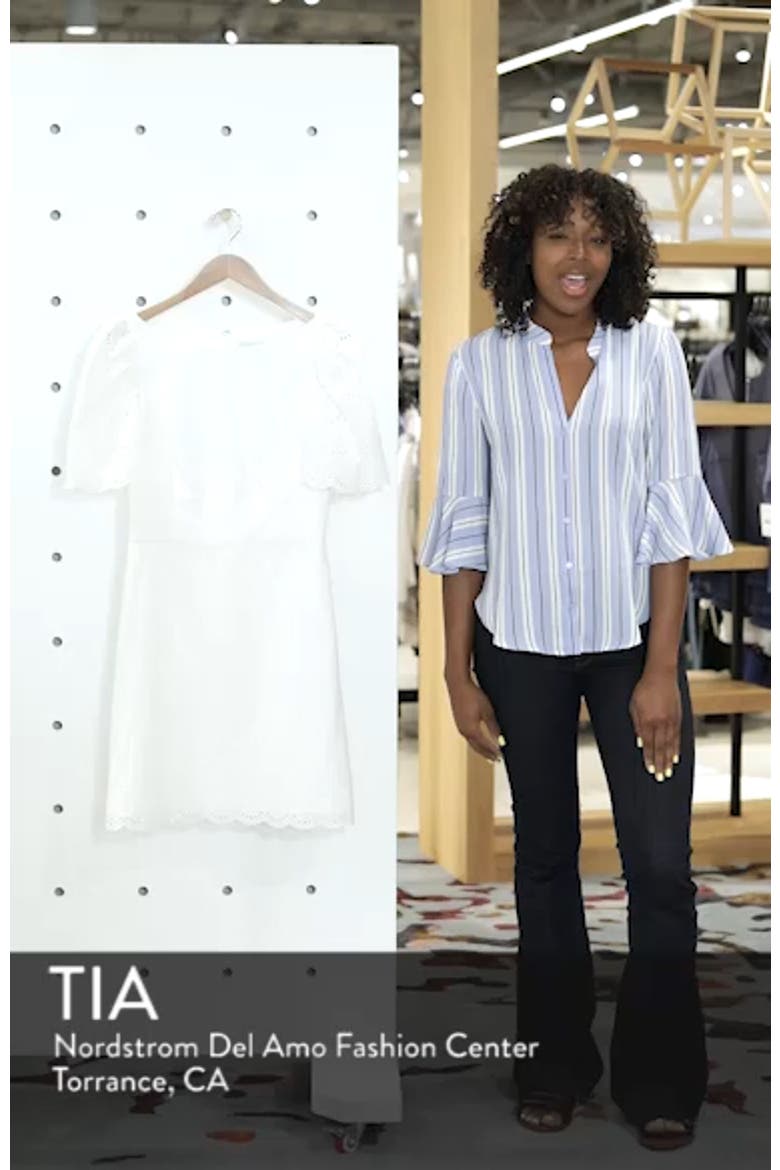 Blythe Scallop Eyelet Dress (Nordstrom Exclusive) video