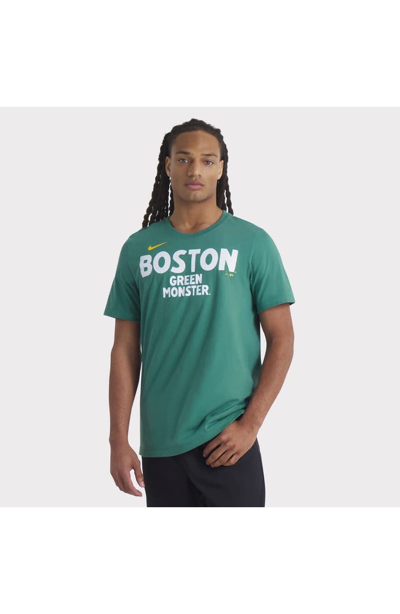 Nike Men's Nike  Green Boston Red Sox 2025 City Connect Wordmark T-Shirt, Alternate, color, 