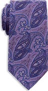 Synrgy by DXL Big & Tall Dotted Paisley Tie