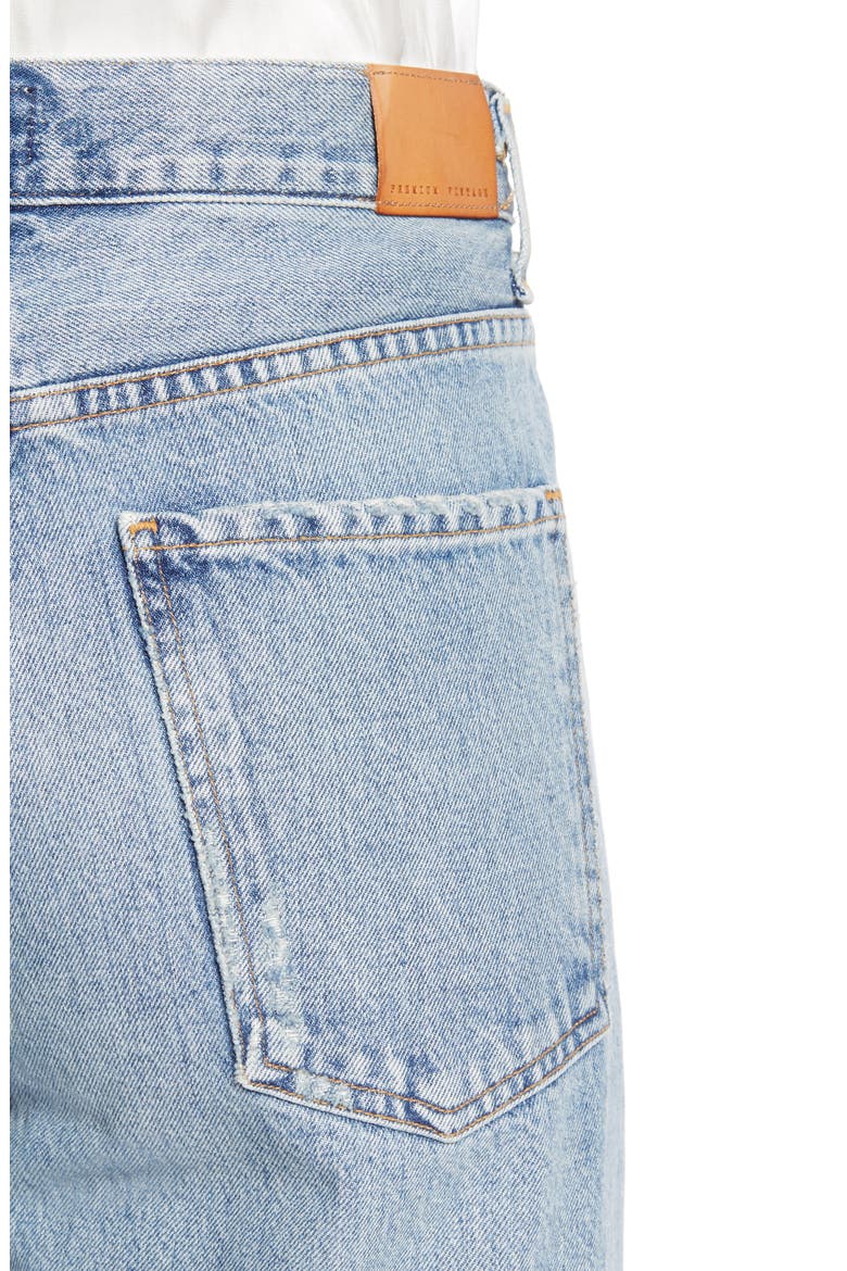 Annina High Waist Trouser Jeans, Alternate, color, BLUE MIRAGE