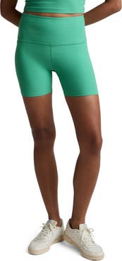 Beyond Yoga Keep Pace Space Dye Bike Shorts