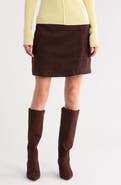 Parker Faux Leather Skort