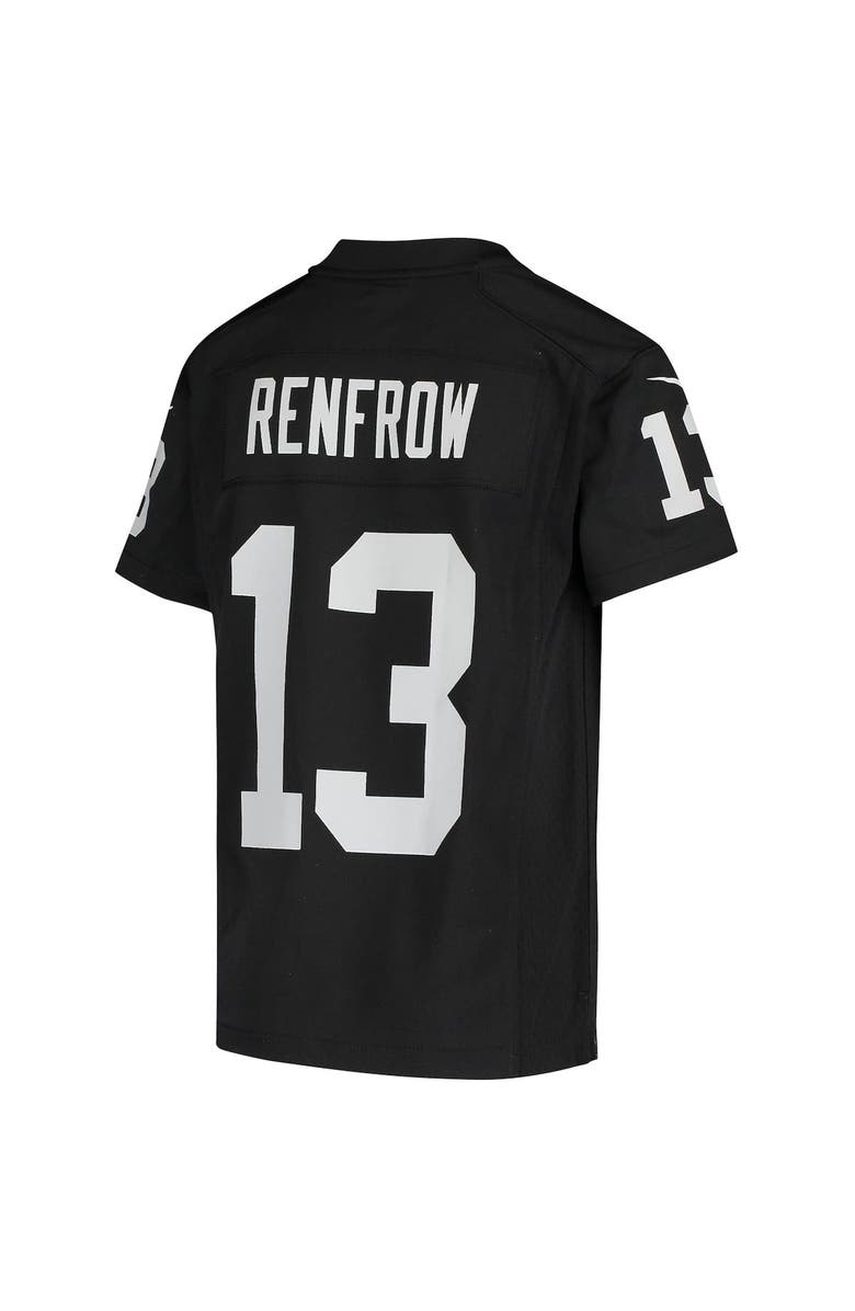 Nike Youth Nike Hunter Renfrow Black Las Vegas Raiders Game Jersey, Alternate, color, 