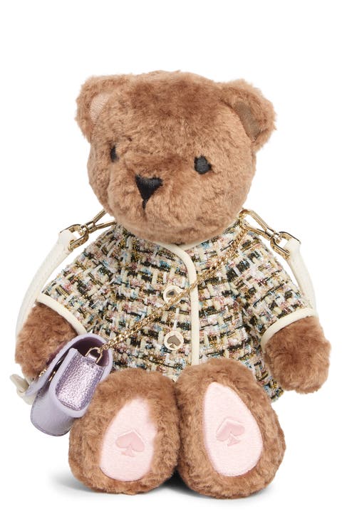 katey bear tweed crossbody bag