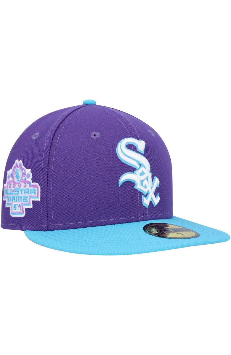 New Era Men's New Era Purple Chicago White Sox Vice 59FIFTY Fitted Hat, Main, color, Purple
