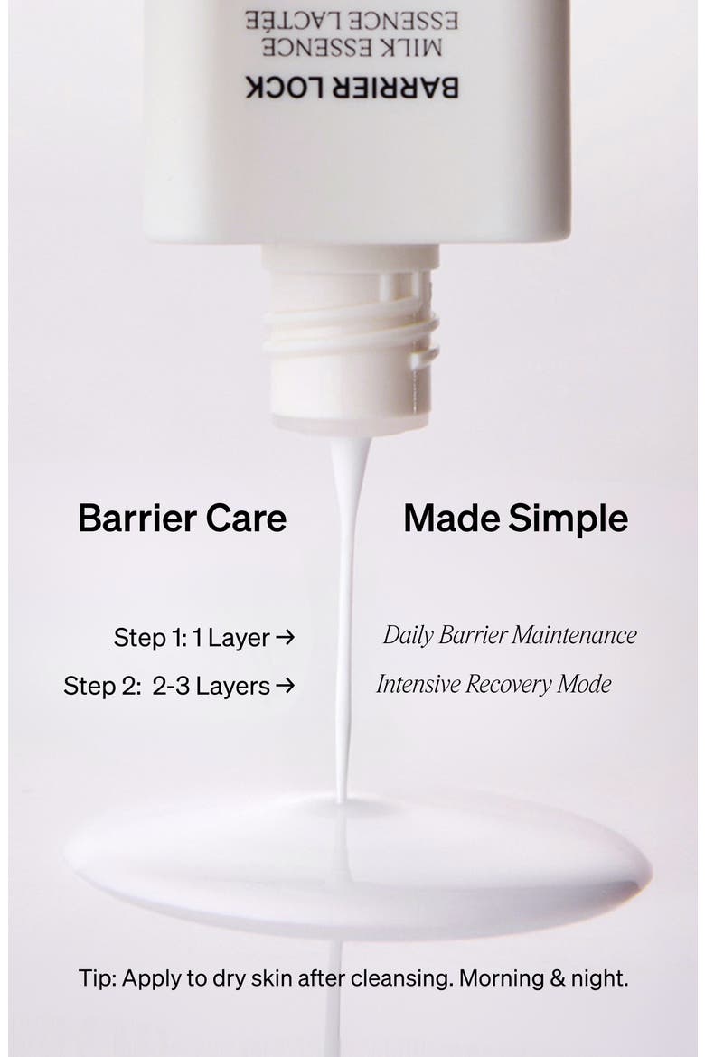 Barrier Lock Rice PDRN Milk Essence, Alternate, color, IVORY