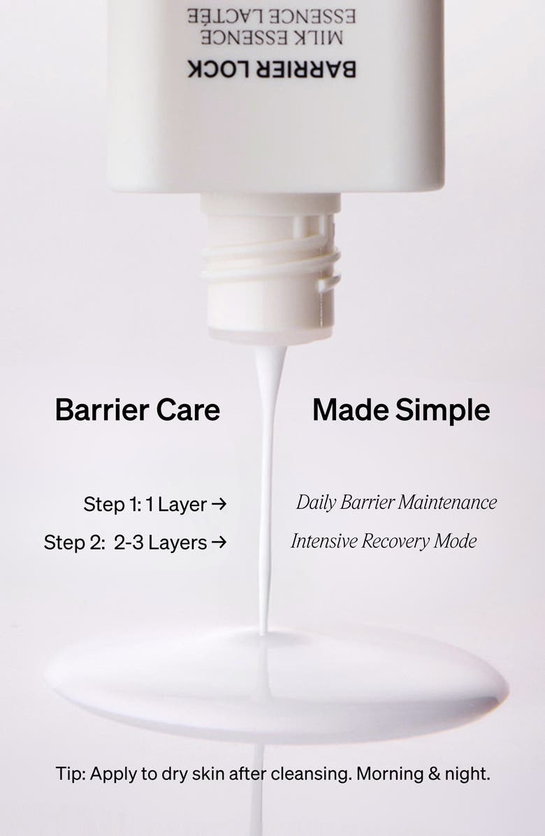 KNEMO Barrier Lock Rice PDRN Milk Essence, Alternate, color, Ivory