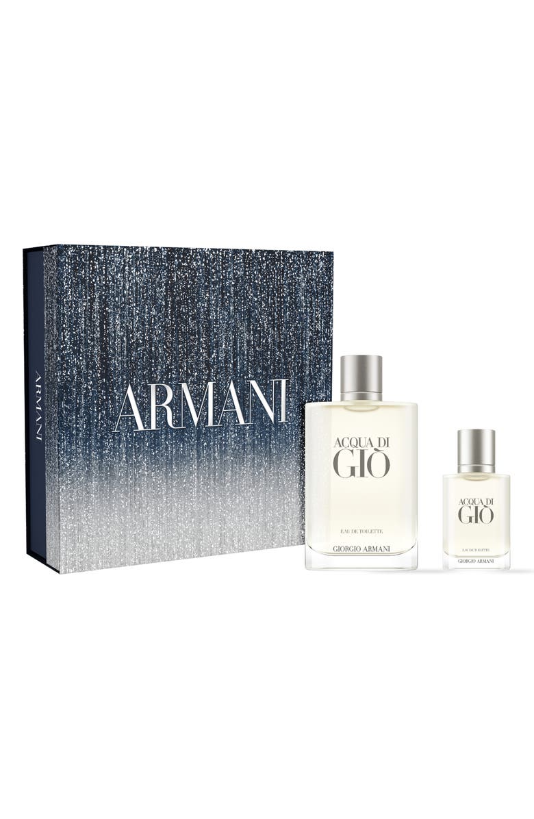 ARMANI beauty Aqua Di Gió Eau de Toilette Gift Set, Main, color, 