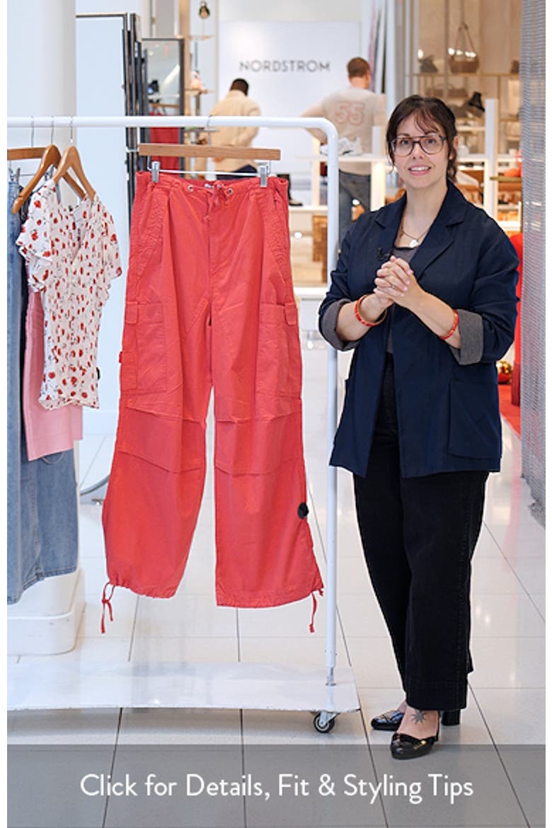 Cotton Parachute Pants video