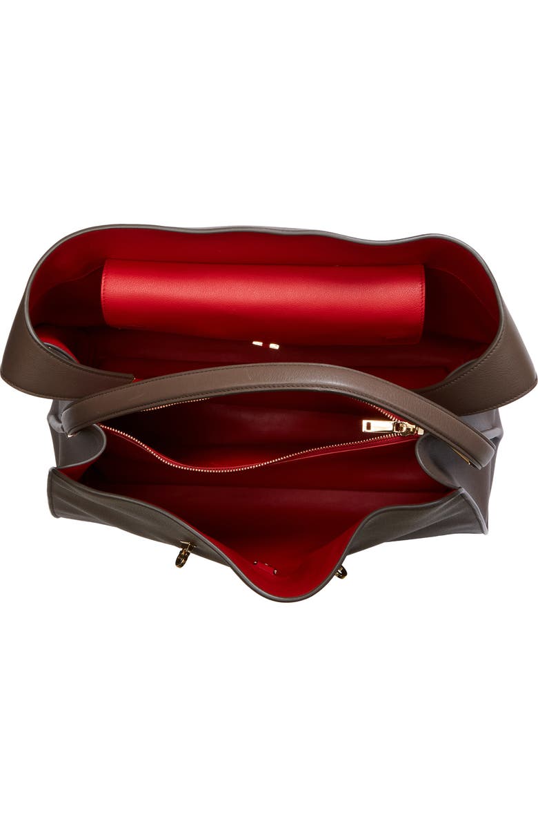 FERRAGAMO Large Hug Bicolor Tote, Alternate, color,