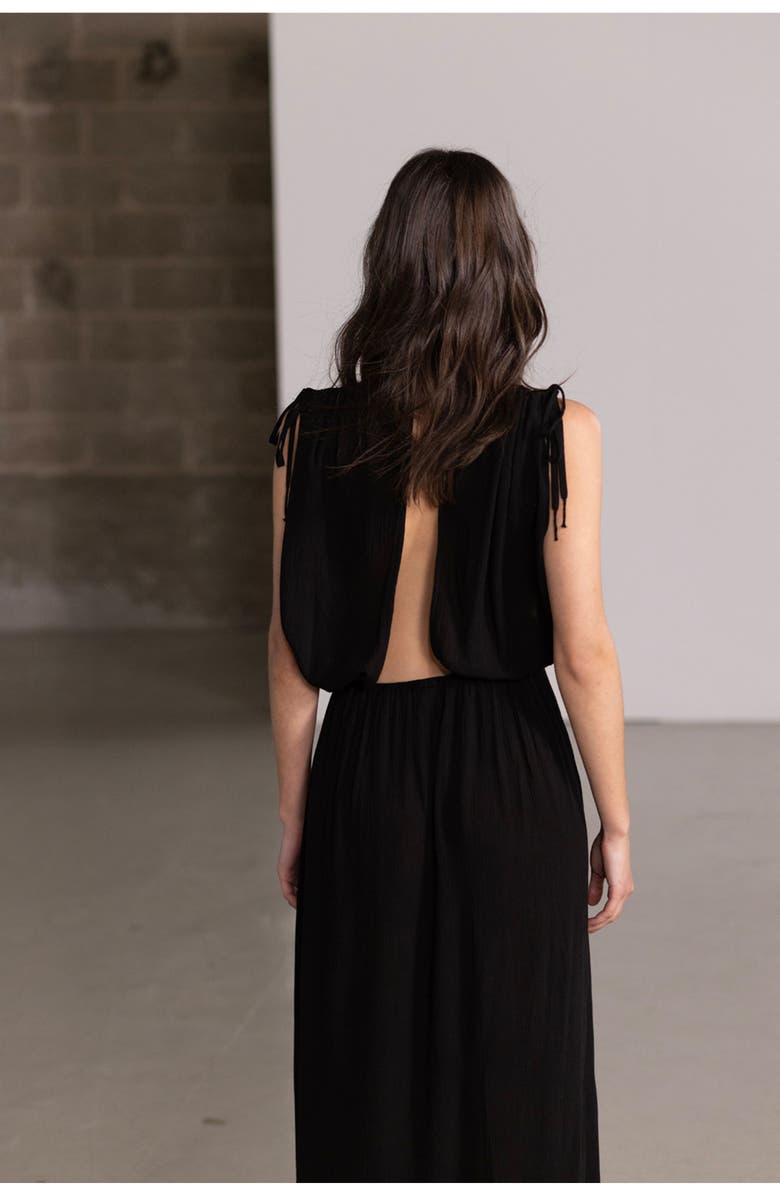 Gottex Beach Life Resort Swim Cover Up Open Back Dress, Alternate, color,