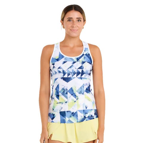 Kaleidoscope 25 Inch Racerback Womens Tennis Tank