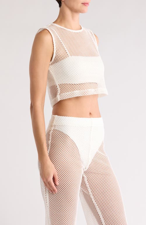 BOAMAR BOAMAR FILUA MESH CROP TOP 